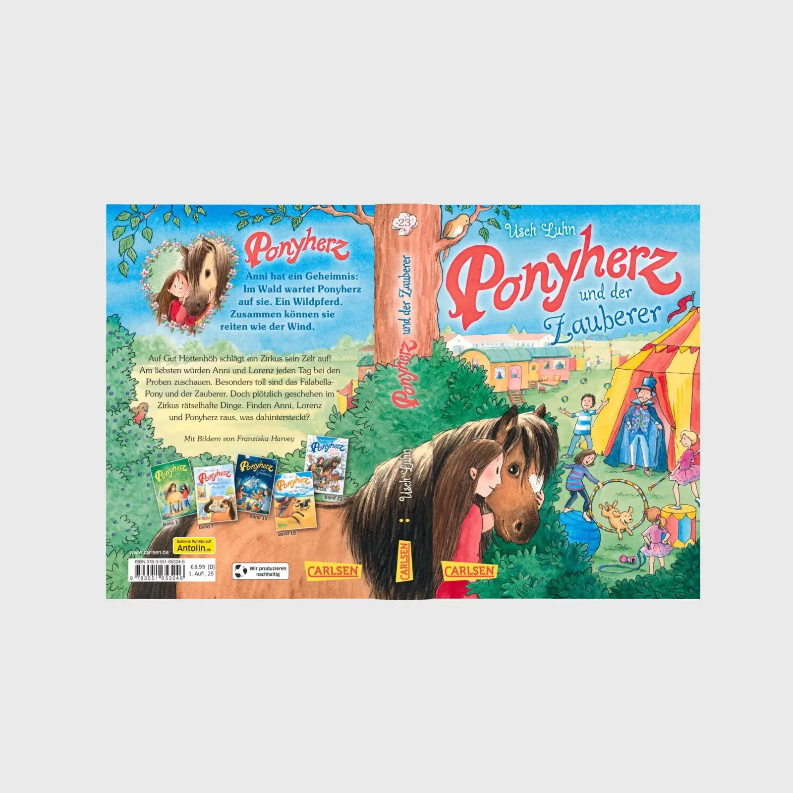 Bild: 9783551653246 | Ponyherz 23: Ponyherz und der Zauberer | Usch Luhn | Buch | Ponyherz