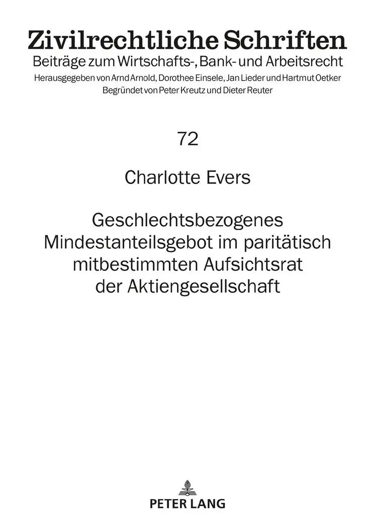 Cover: 9783631773246 | Geschlechtsbezogenes Mindestanteilsgebot im paritätisch...