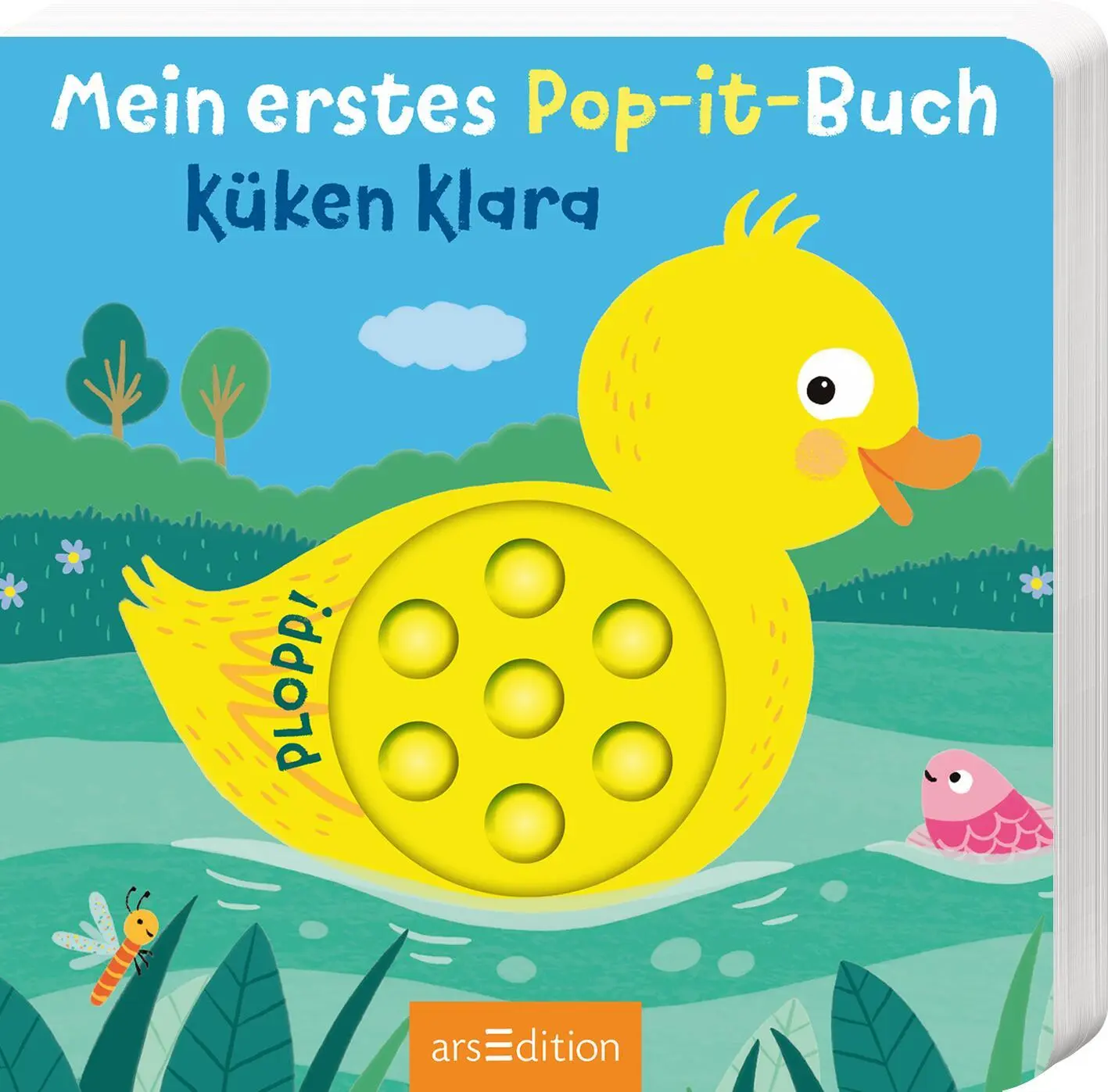 Cover: 9783845853246 | Mein erstes Pop-it-Buch - Küken Klara | Plopp! | Lena Bellermann