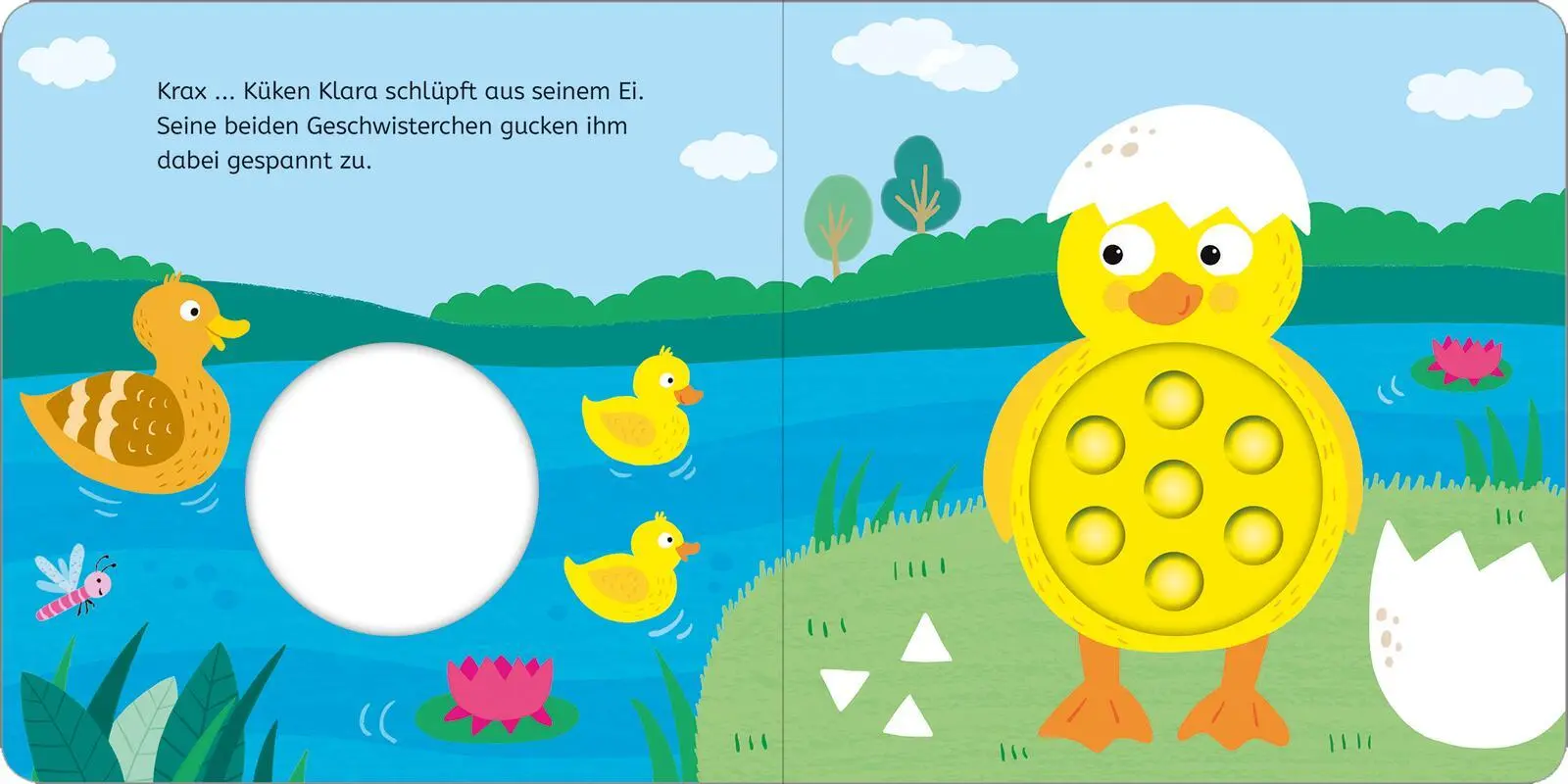 Bild: 9783845853246 | Mein erstes Pop-it-Buch - Küken Klara | Plopp! | Lena Bellermann