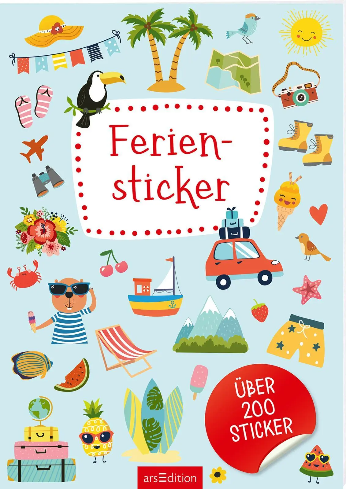 Cover: 4014489133346 | Feriensticker | Über 200 Sticker | Aufkleber/Sticker | 16 S. | Deutsch