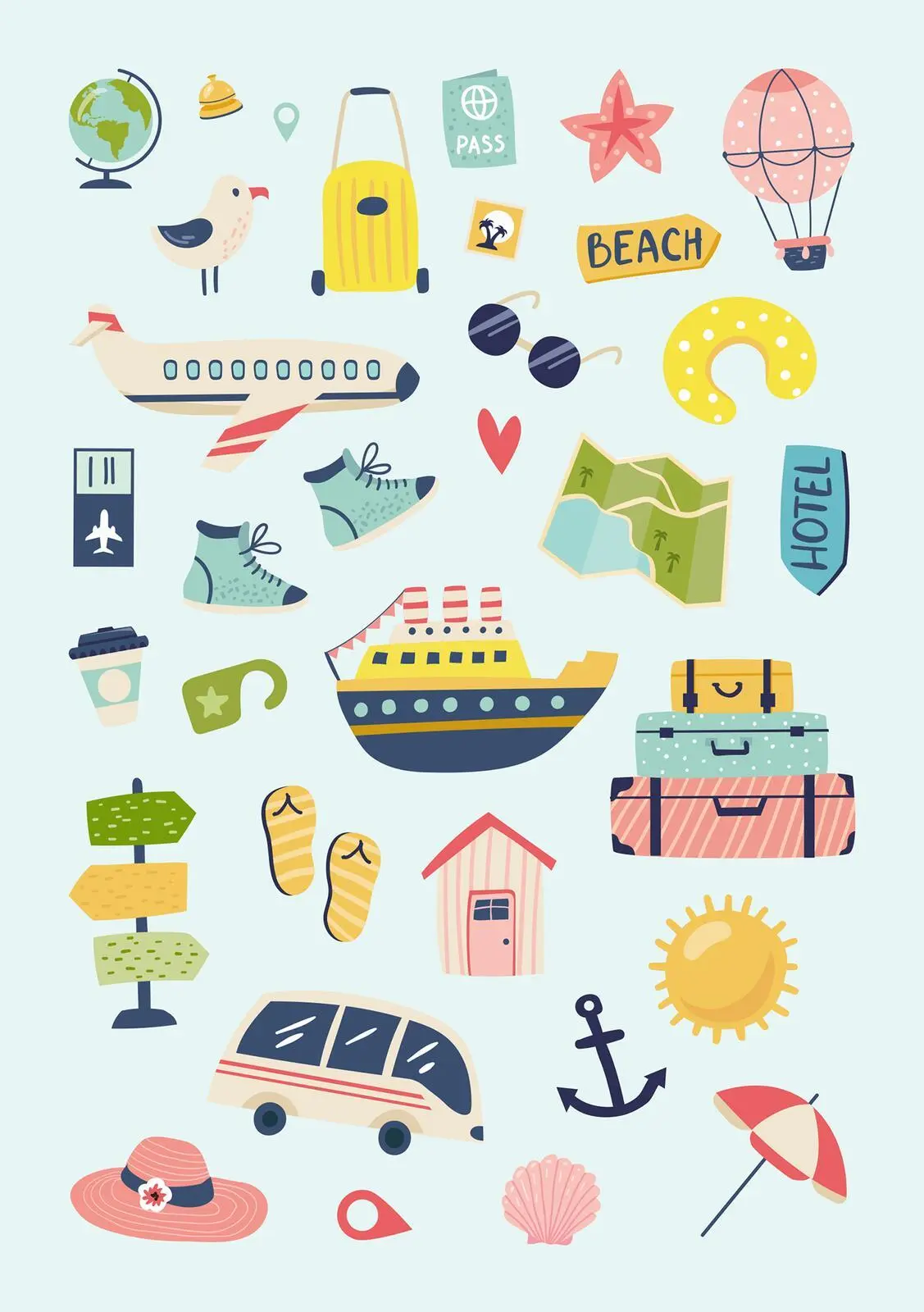 Bild: 4014489133346 | Feriensticker | Über 200 Sticker | Aufkleber/Sticker | 16 S. | Deutsch