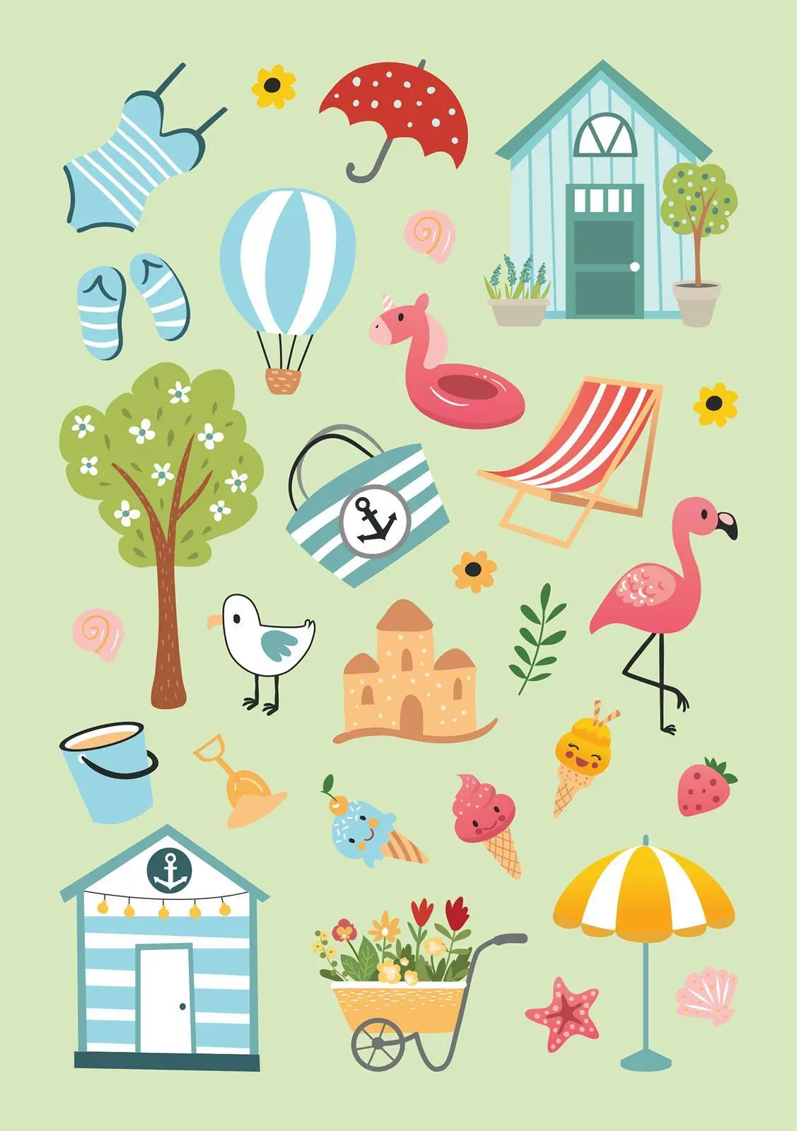 Bild: 4014489133346 | Feriensticker | Über 200 Sticker | Aufkleber/Sticker | 16 S. | Deutsch