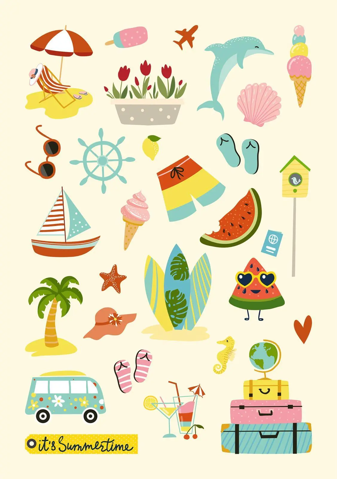 Bild: 4014489133346 | Feriensticker | Über 200 Sticker | Aufkleber/Sticker | 16 S. | Deutsch
