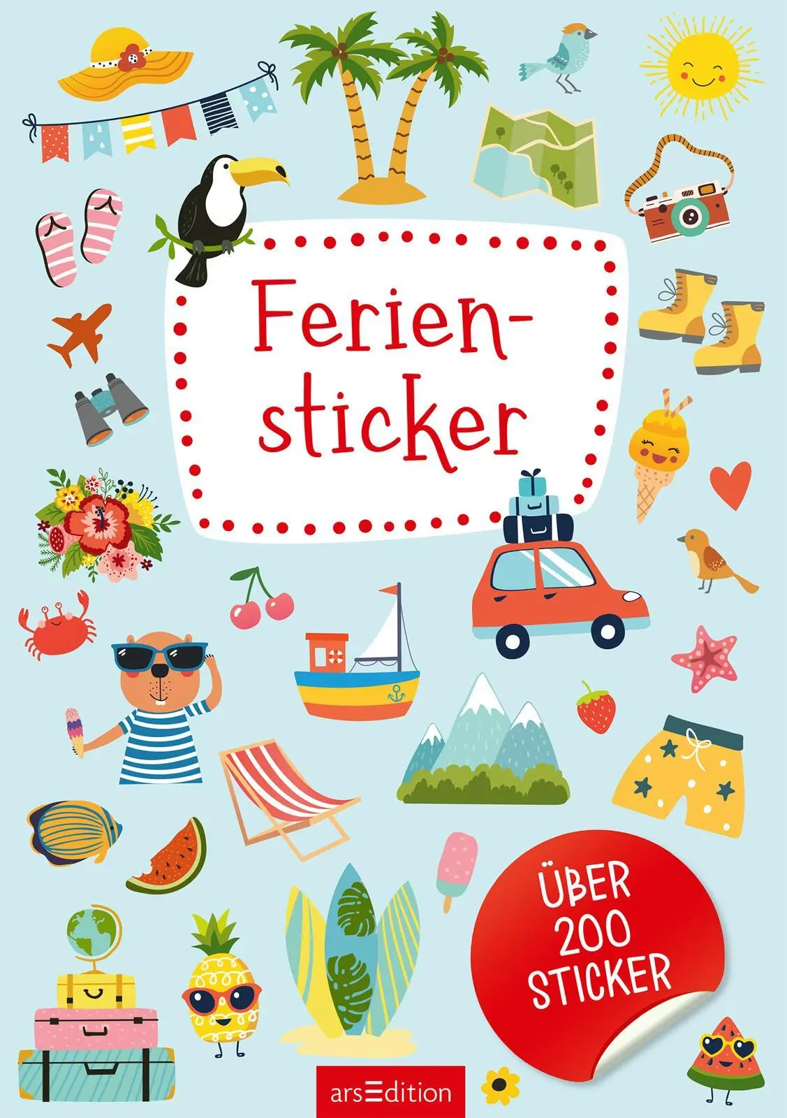 Bild: 4014489133346 | Feriensticker | Über 200 Sticker | Aufkleber/Sticker | 16 S. | Deutsch