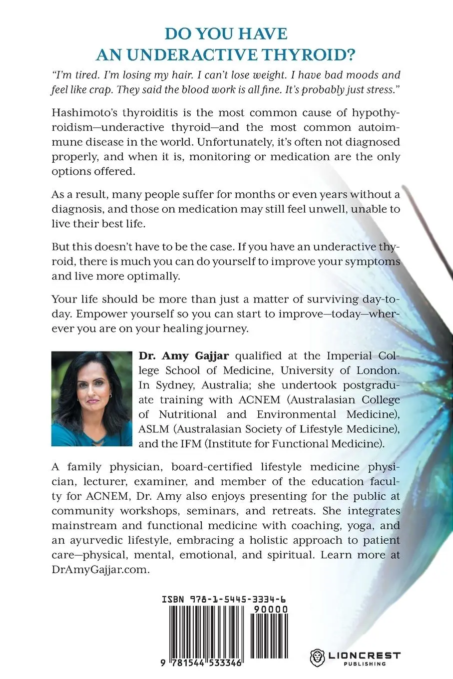 Rückseite: 9781544533346 | Slow Butterfly | How Healing Your Thyroid Transforms Everything | Buch