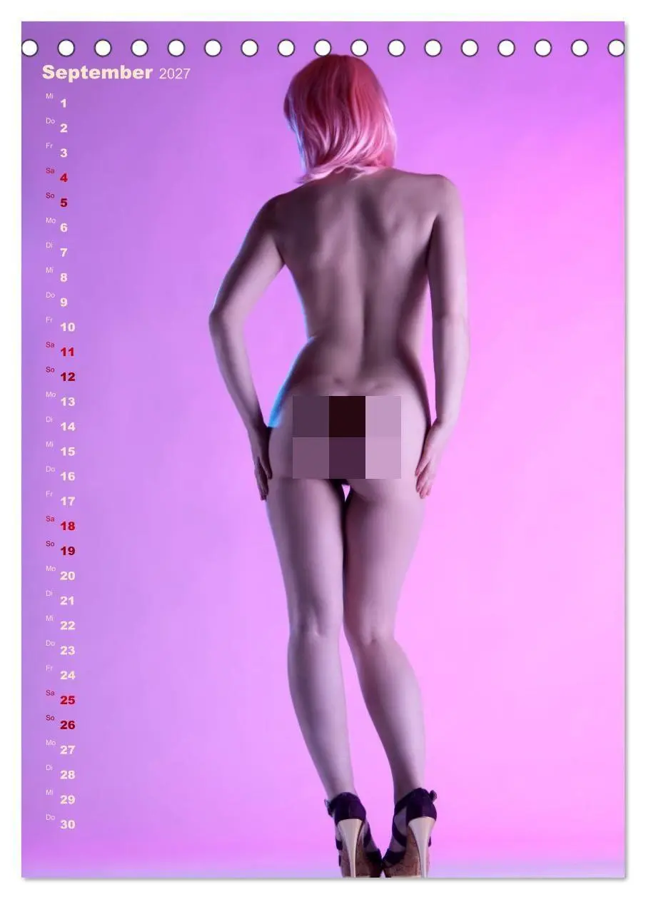 Bild: 9783516853346 | Schöner nackter Rücken sorgt für Entzücken (Tischkalender 2027 DIN...