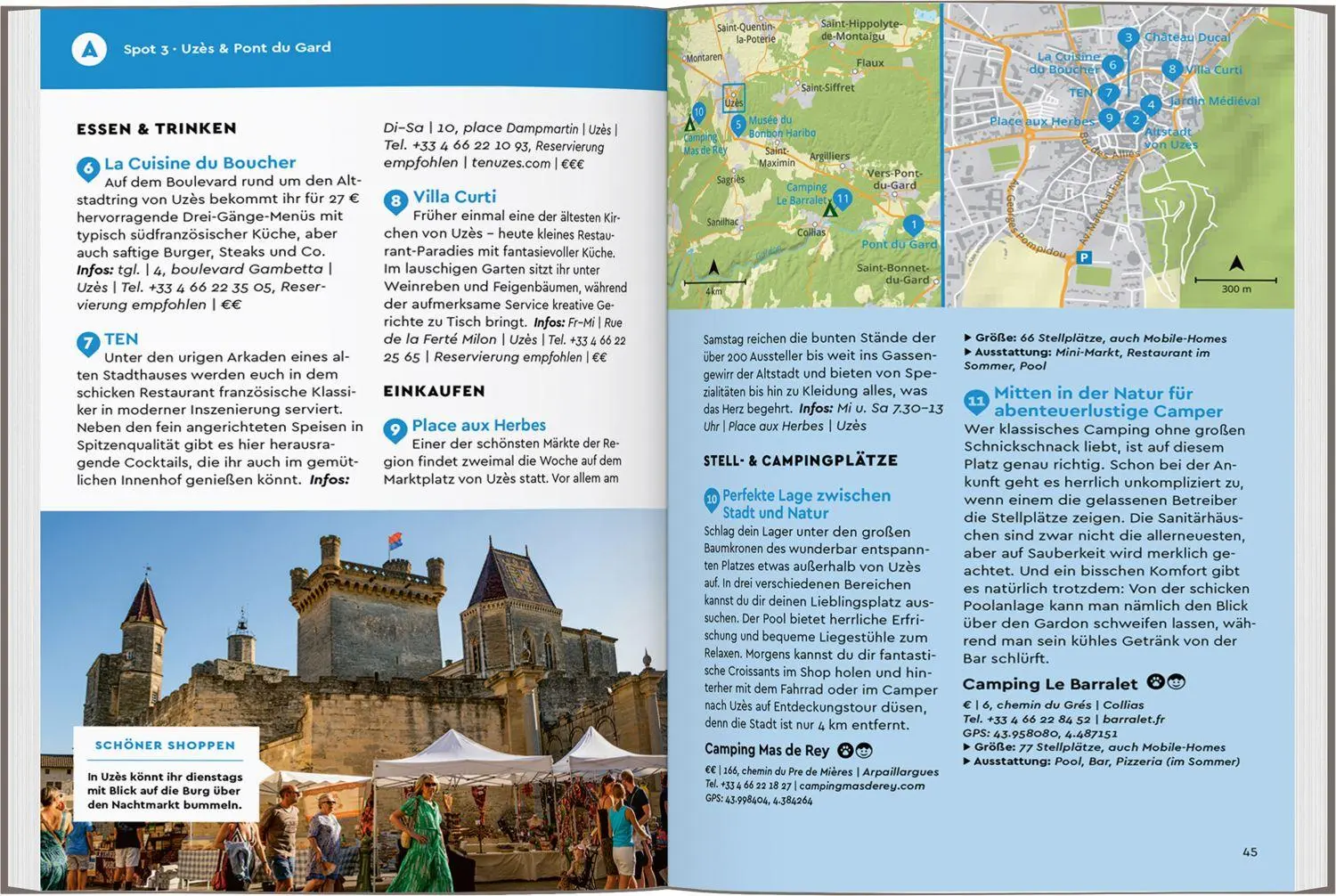 Bild: 9783575023346 | MARCO POLO Camper Guide Südfrankreich: Ardèche, Cevennen &amp; Languedoc