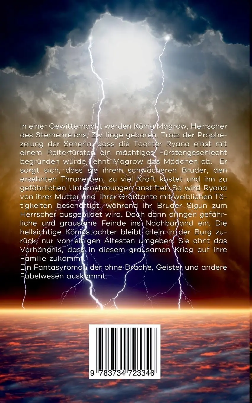 Rückseite: 9783734723346 | Ryanas Weg | Die Macht der Sterne | Aileen O'Grian | Taschenbuch