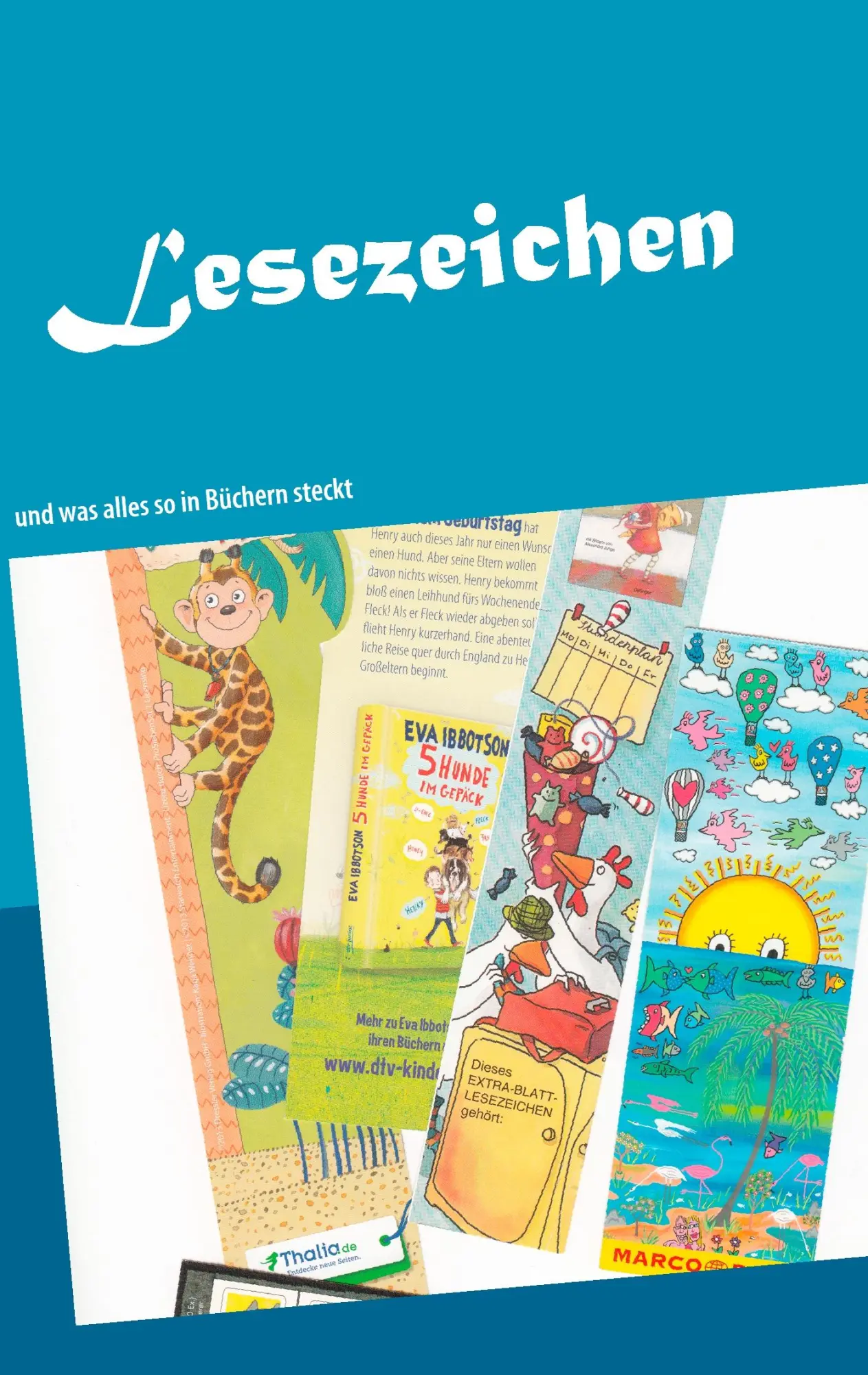 Cover: 9783741273346 | Lesezeichen | und was alles so in Büchern steckt | Angelika Tzschoppe