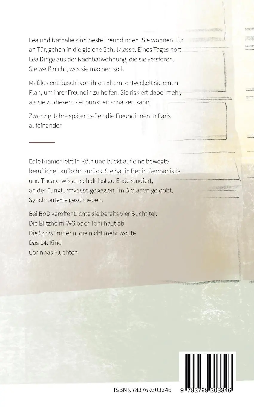 Rückseite: 9783769303346 | Ein Freundschaftsdienst | Edie Kramer | Taschenbuch | 190 S. | Deutsch