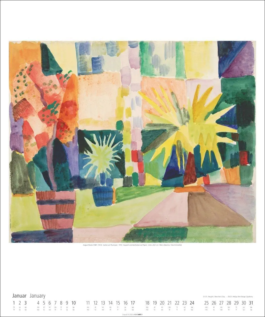 Bild: 9783839903346 | Der Blaue Reiter Kalender 2027 | Kandinsky | Kalender | Spiralbindung