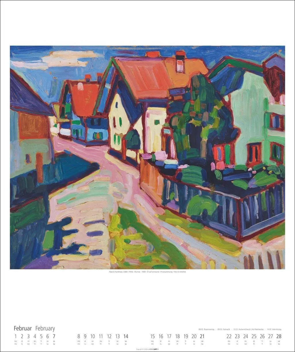 Bild: 9783839903346 | Der Blaue Reiter Kalender 2027 | Kandinsky | Kalender | Spiralbindung