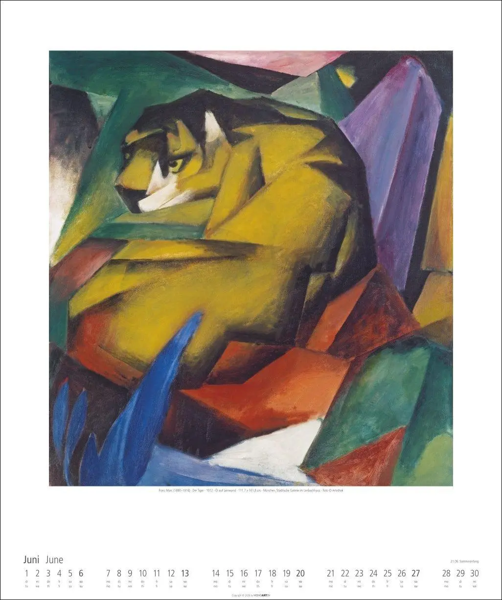 Bild: 9783839903346 | Der Blaue Reiter Kalender 2027 | Kandinsky | Kalender | Spiralbindung