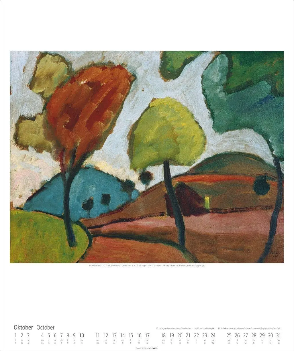 Bild: 9783839903346 | Der Blaue Reiter Kalender 2027 | Kandinsky | Kalender | Spiralbindung
