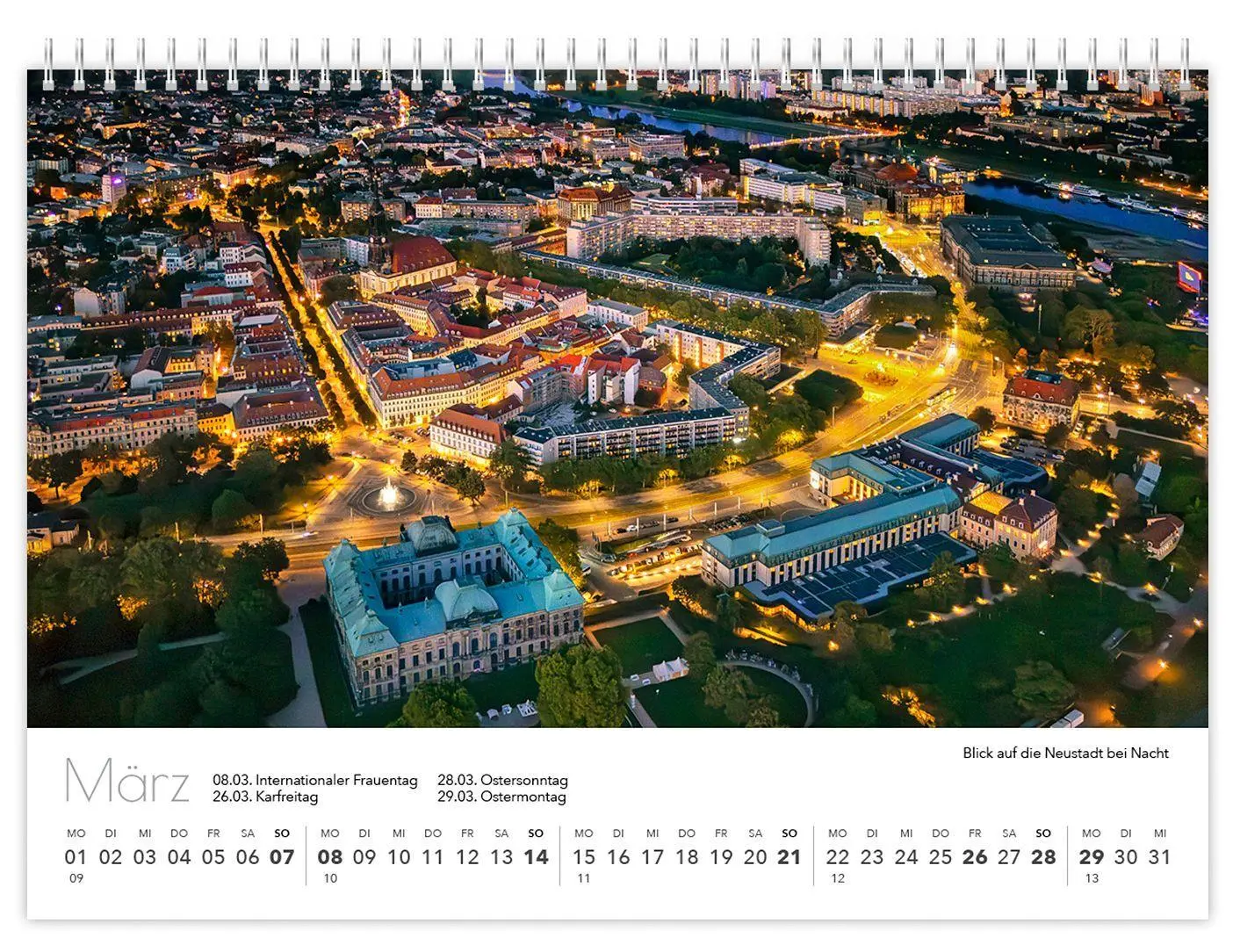 Bild: 9783912303346 | Kalender Dresden Elbflorenz kompakt 2027 | K4 Verlag (u. a.) | Deutsch