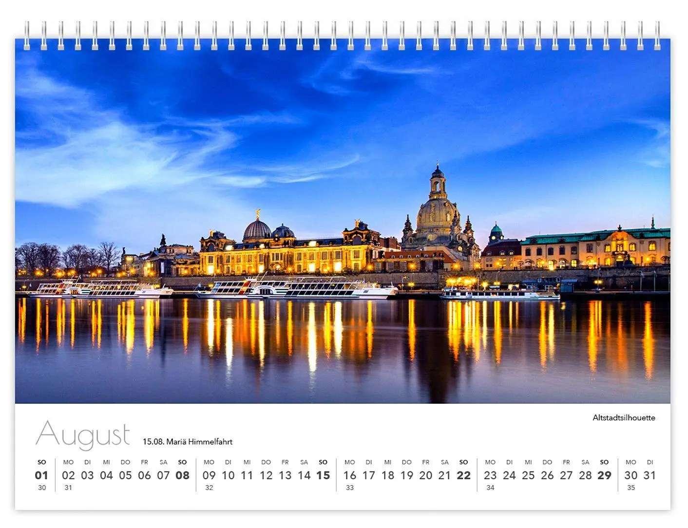Bild: 9783912303346 | Kalender Dresden Elbflorenz kompakt 2027 | K4 Verlag (u. a.) | Deutsch