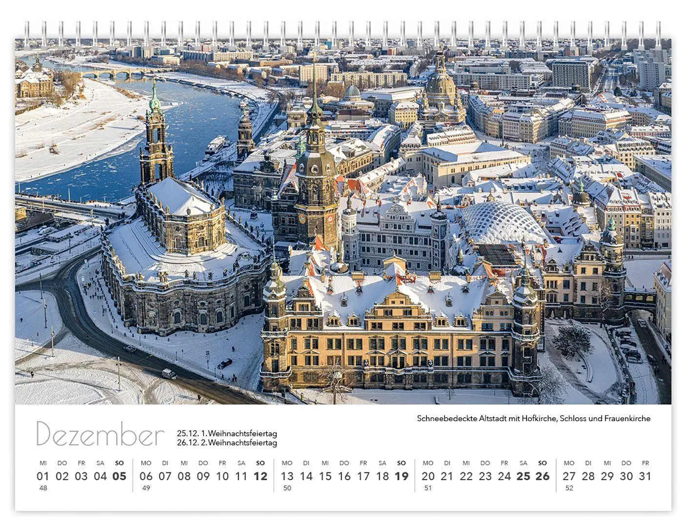 Bild: 9783912303346 | Kalender Dresden Elbflorenz kompakt 2027 | K4 Verlag (u. a.) | Deutsch