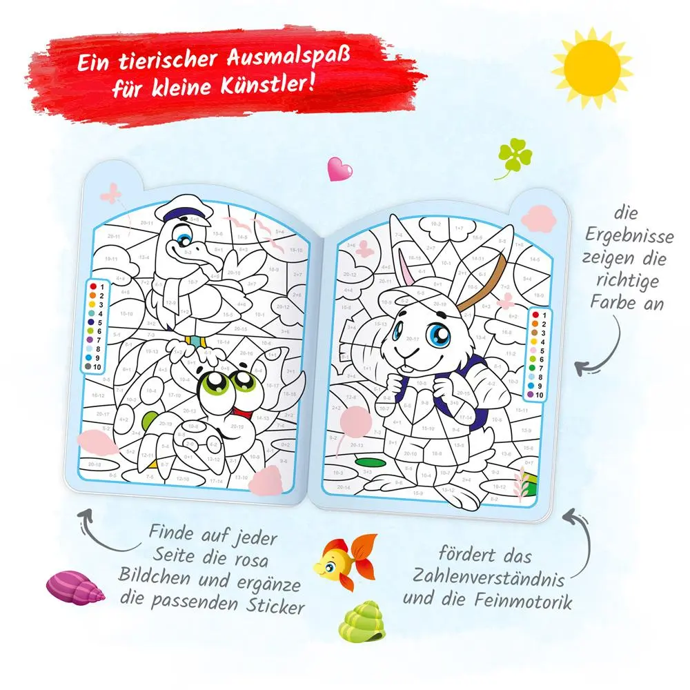 Bild: 9783988023346 | Trötsch Malen nach Zahlen 4. Level Malbuch | KG | Taschenbuch | 16 S. Bild: 9783988023346 | Trötsch Malen nach Zahlen 4. Level Malbuch | KG | Taschenbuch | 16 S.