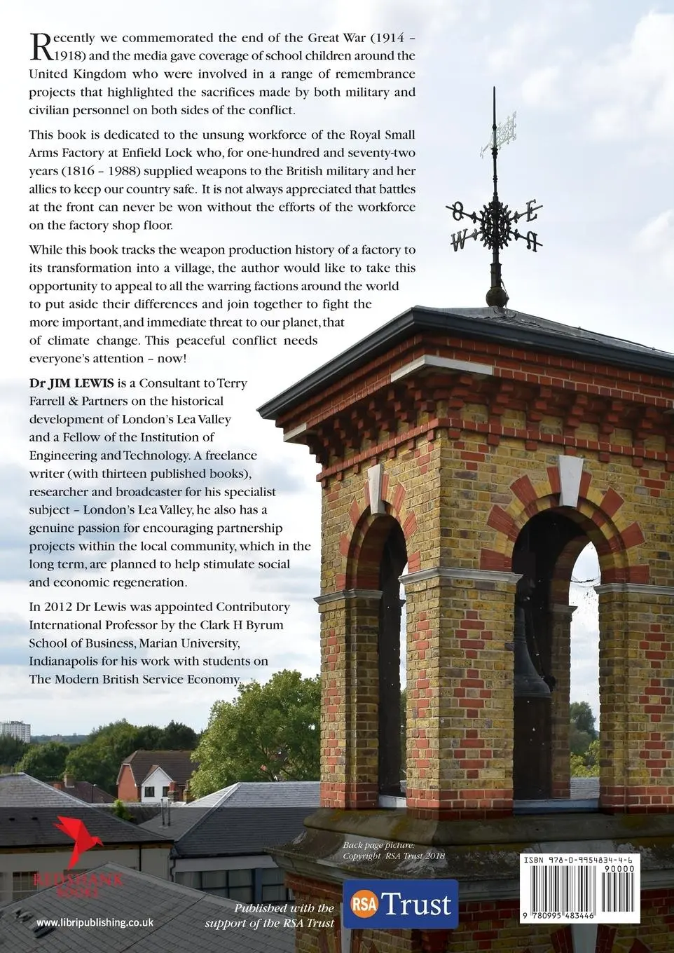 Rückseite: 9780995483446 | The Factory that Became a Village | Jim Lewis | Taschenbuch | Englisch