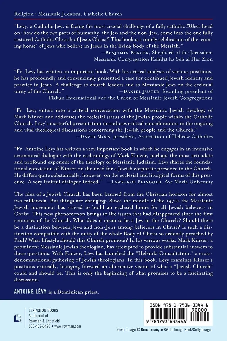 Rückseite: 9781793633446 | Jewish Church | A Catholic Approach to Messianic Judaism | Lévy | Buch