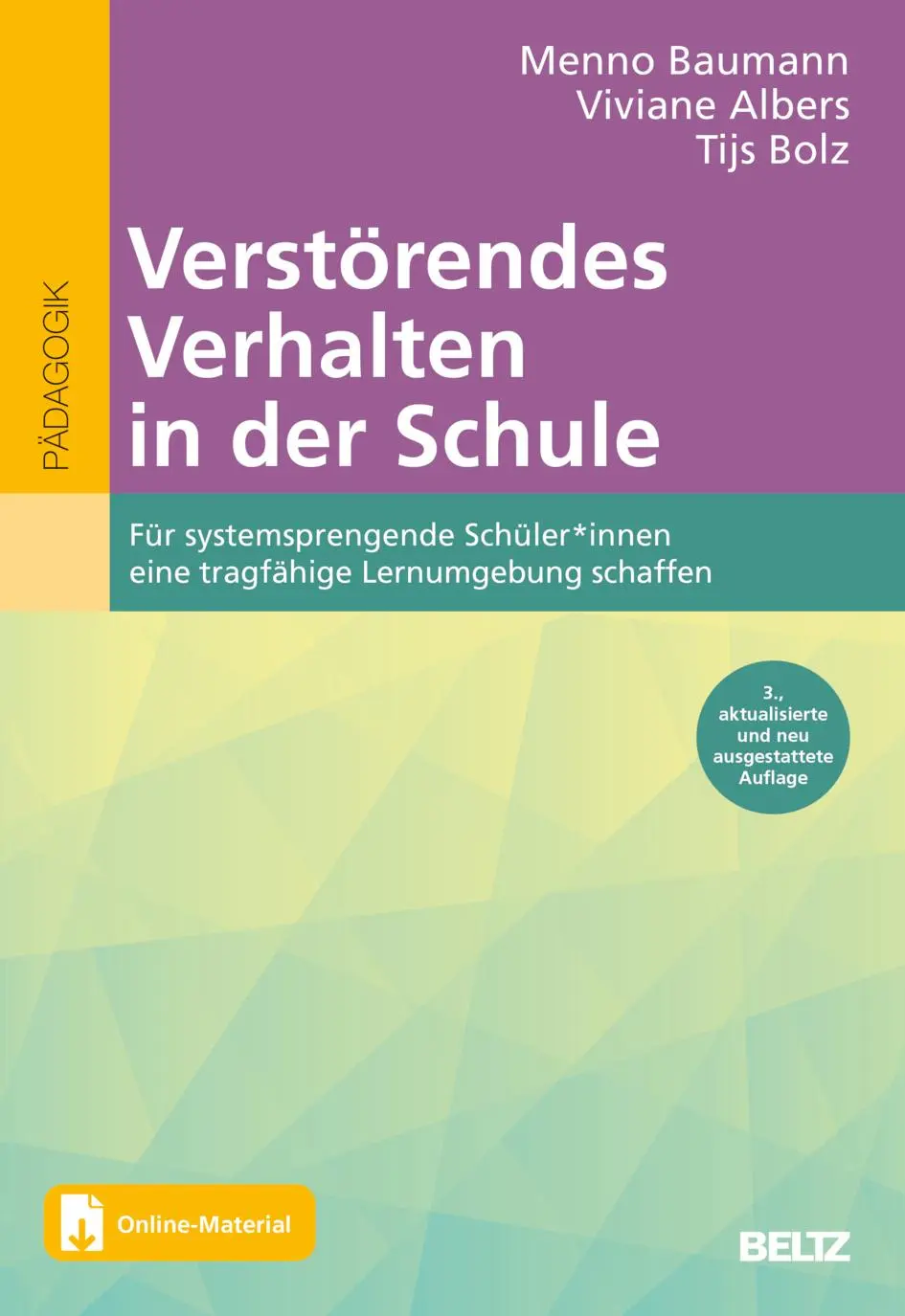 Cover: 9783407633446 | Verstörendes Verhalten in der Schule | Menno Baumann (u. a.) | Buch