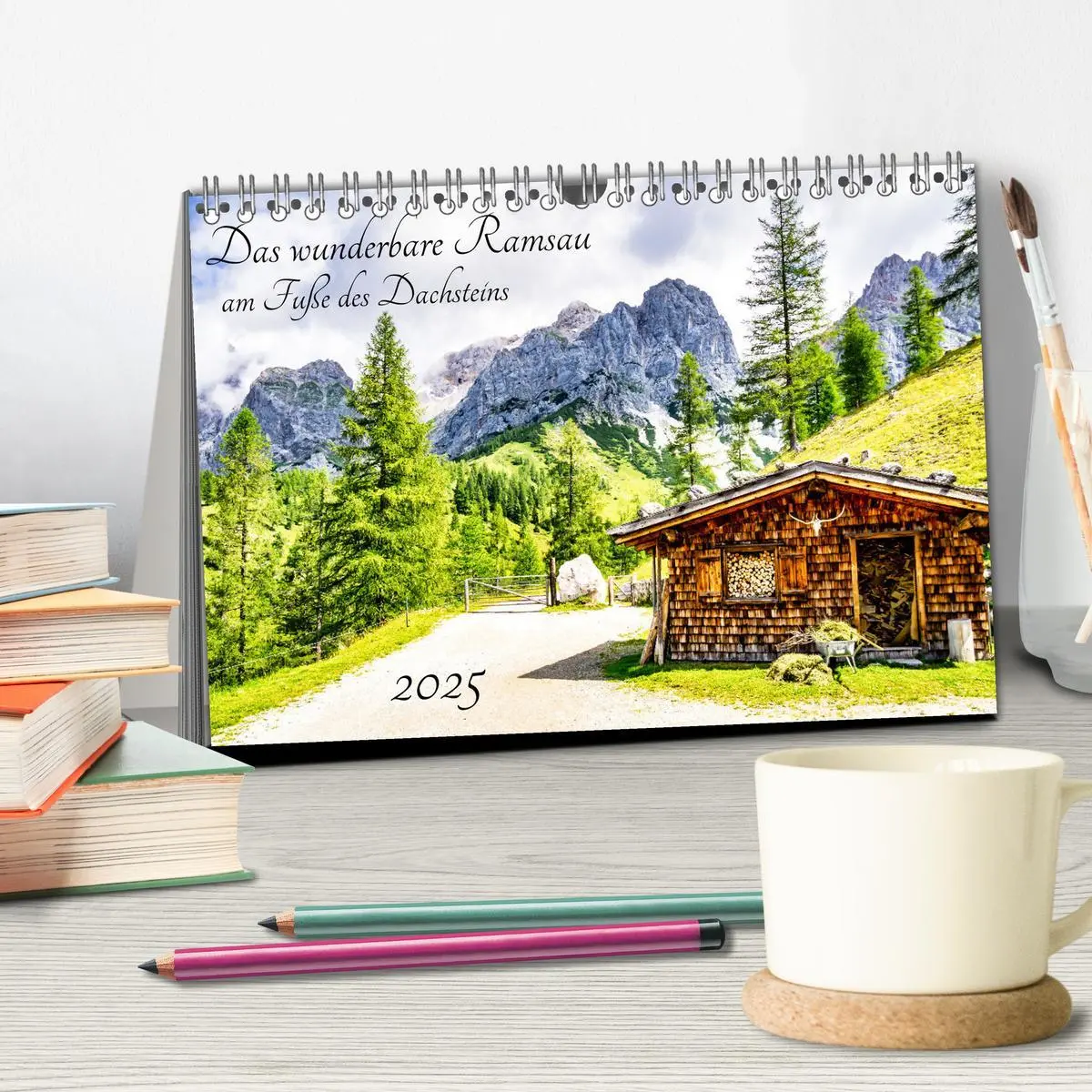 Bild: 9783435043446 | Das wunderbare Ramsau am Fuße des Dachsteins (Tischkalender 2025...