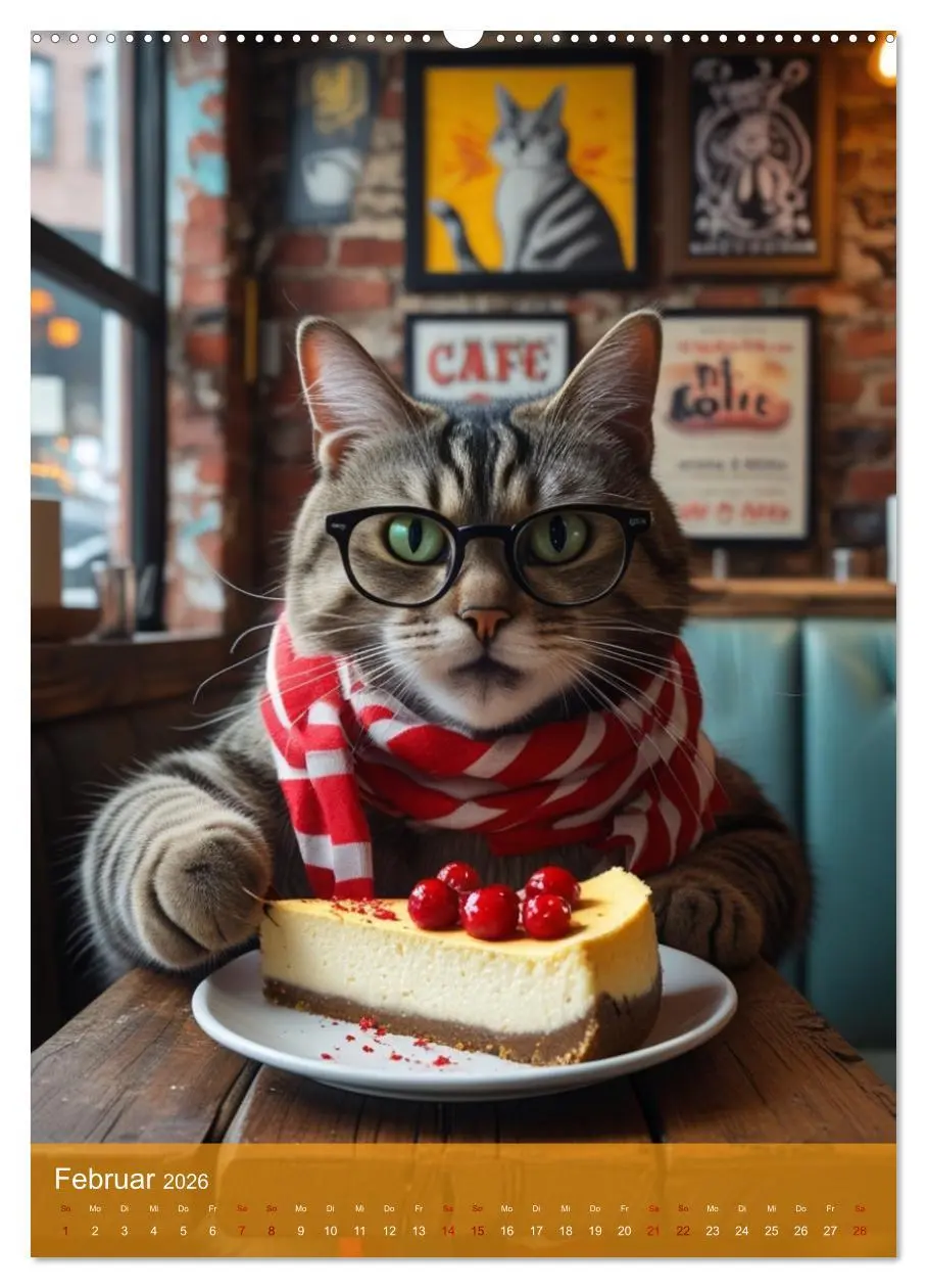 Bild: 9783457753446 | Naschkatzen - Süße Samtpfoten auf Kalorienjagd (hochwertiger...