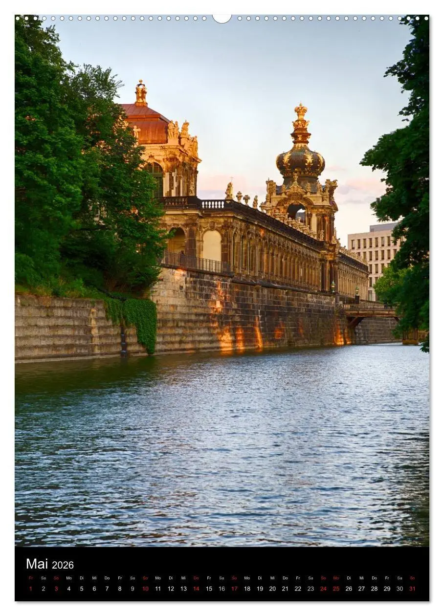 Bild: 9783516463446 | Die wunderschöne Stadt Dresden (hochwertiger Premium Wandkalender...