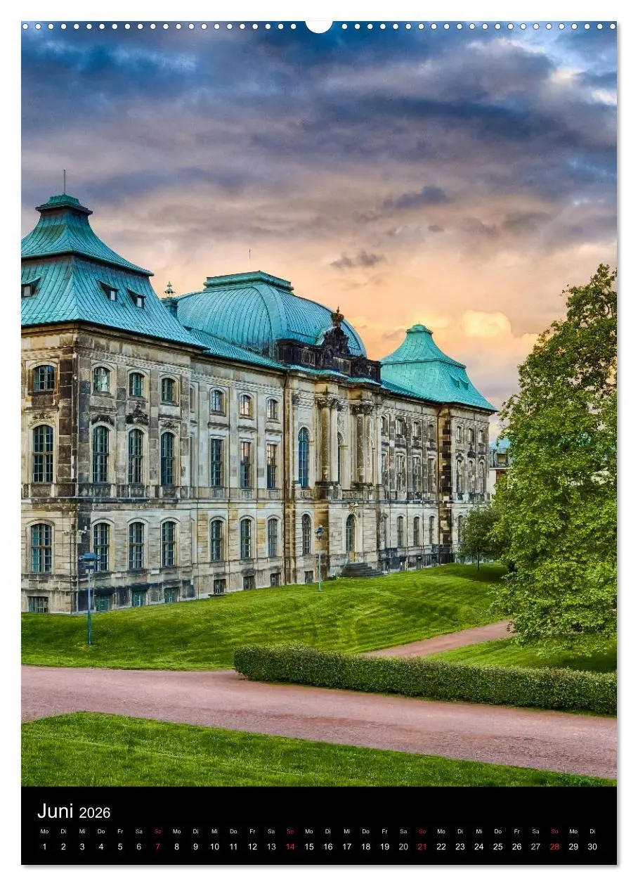 Bild: 9783516463446 | Die wunderschöne Stadt Dresden (hochwertiger Premium Wandkalender...