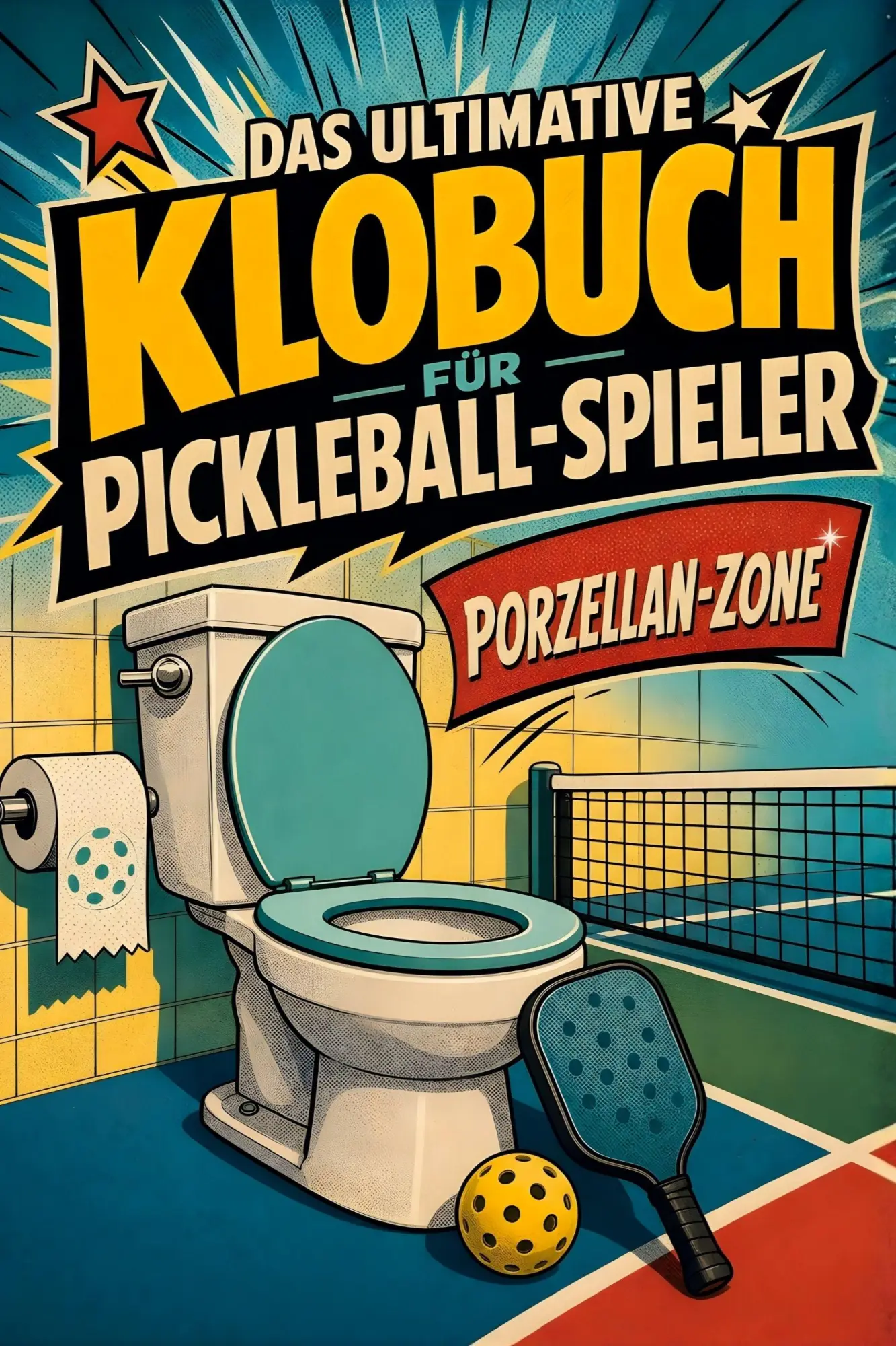 Cover: 9783696103446 | Das ultimative Klobuch für Pickleball-Spieler | Porzellan-Zone | Vogel