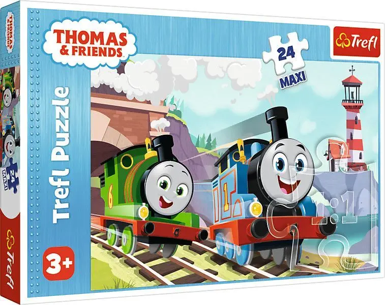 Cover: 5900511143546 | Maxi Puzzle 24 Teile - Thomas die Lokomotive | Spiel | In Kartonage