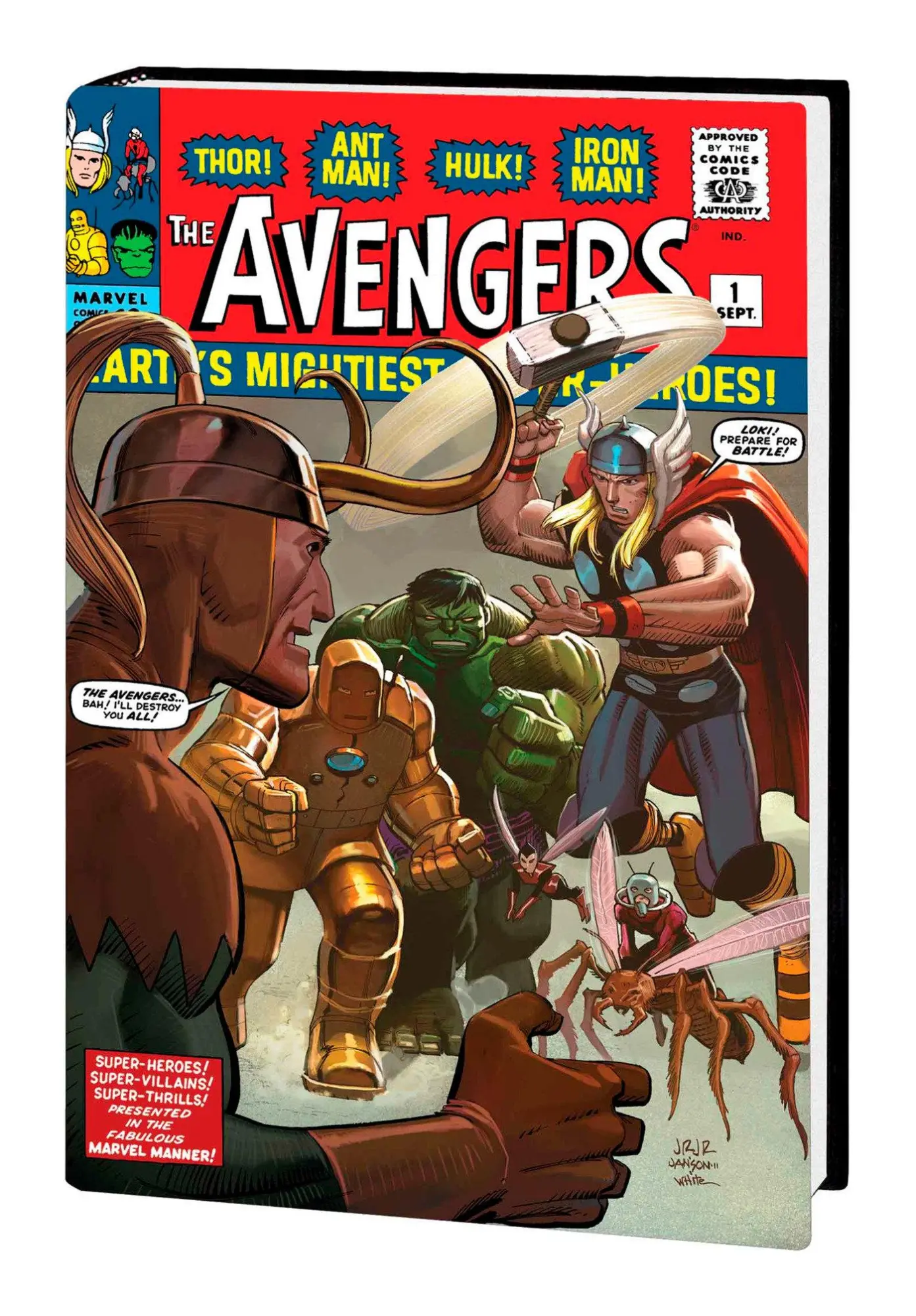 Cover: 9781302953546 | The Avengers Omnibus Vol. 1 [New Printing] | Stan Lee | Englisch