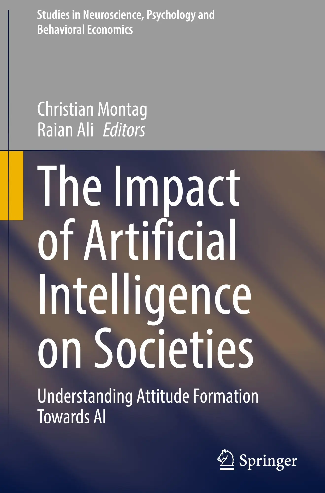 Cover: 9783031703546 | The Impact of Artificial Intelligence on Societies | Montag (u. a.)