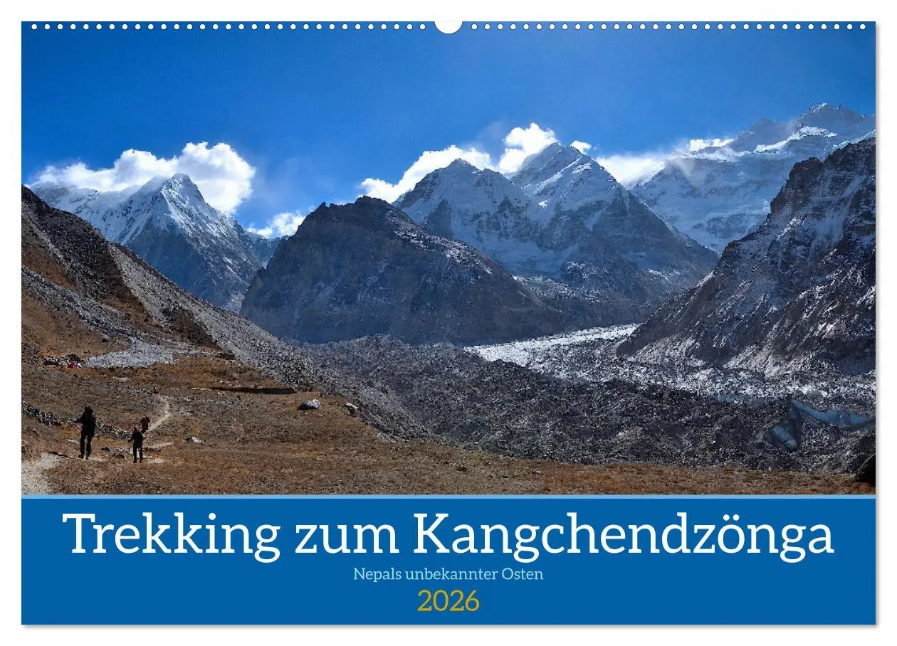 Cover: 9783457503546 | Trekking zum Kangchendzönga (Wandkalender 2026 DIN A2 quer),...