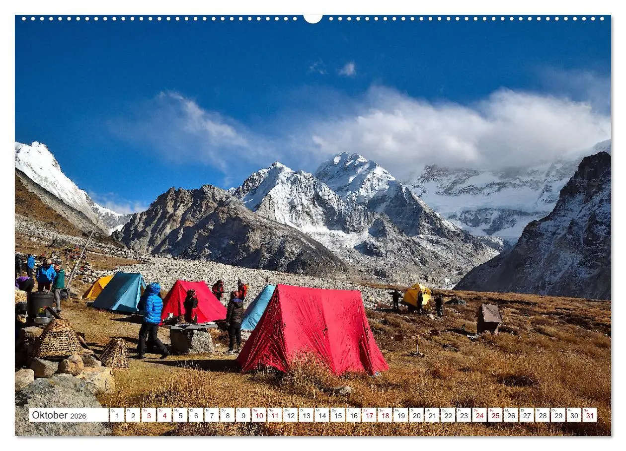 Bild: 9783457503546 | Trekking zum Kangchendzönga (Wandkalender 2026 DIN A2 quer),...