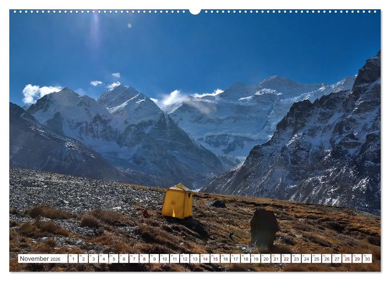 Bild: 9783457503546 | Trekking zum Kangchendzönga (Wandkalender 2026 DIN A2 quer),...