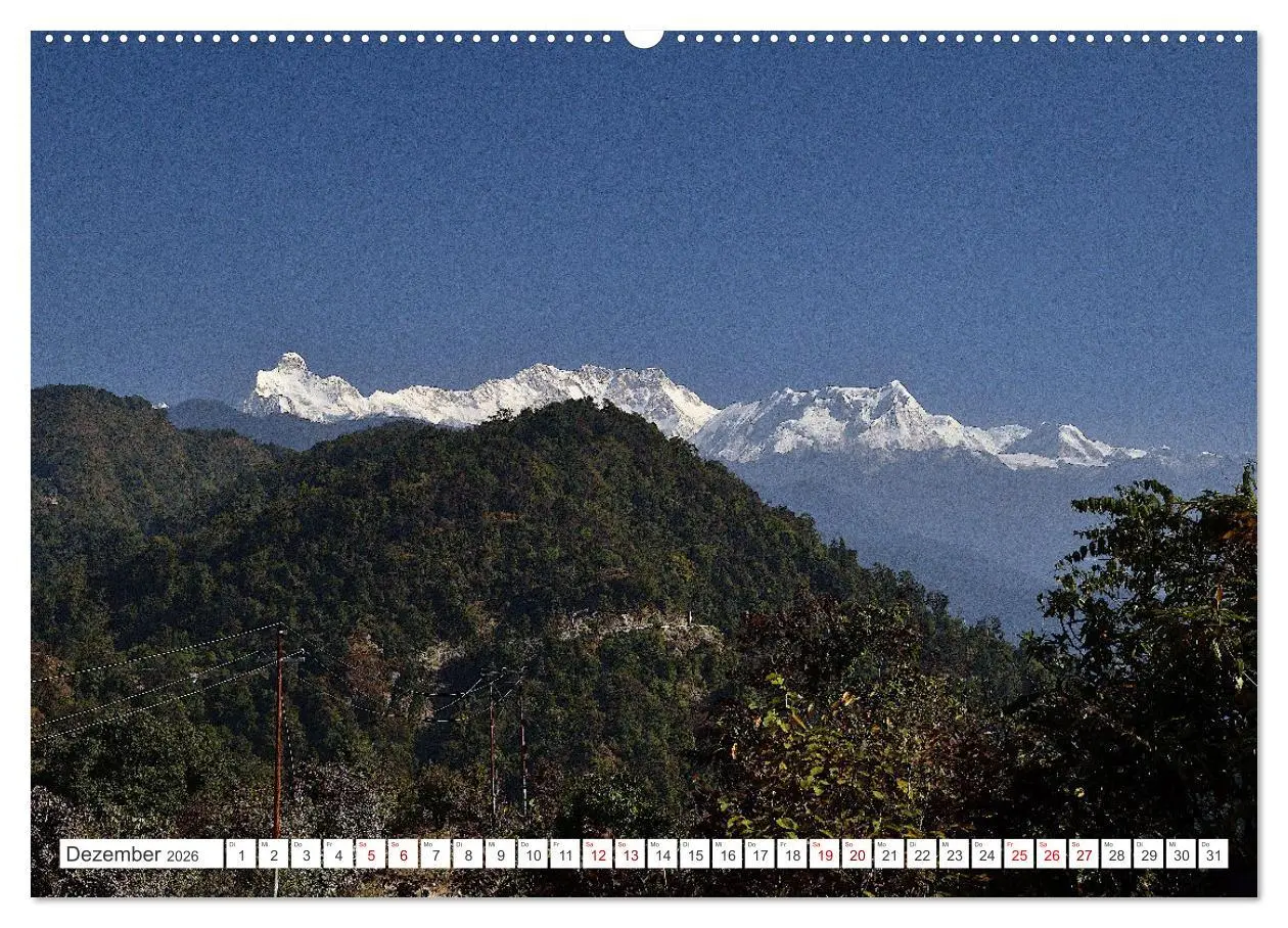 Bild: 9783457503546 | Trekking zum Kangchendzönga (Wandkalender 2026 DIN A2 quer),...