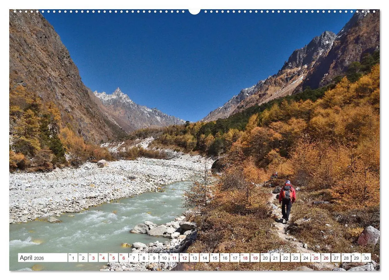 Bild: 9783457503546 | Trekking zum Kangchendzönga (Wandkalender 2026 DIN A2 quer),...