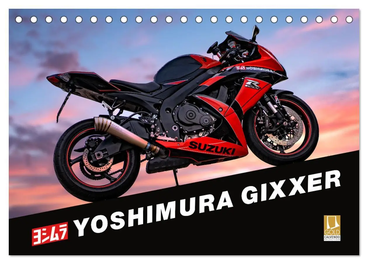 Cover: 9783457673546 | Yoshimura Gixxer Limited Edition (Tischkalender 2026 DIN A5 quer),...