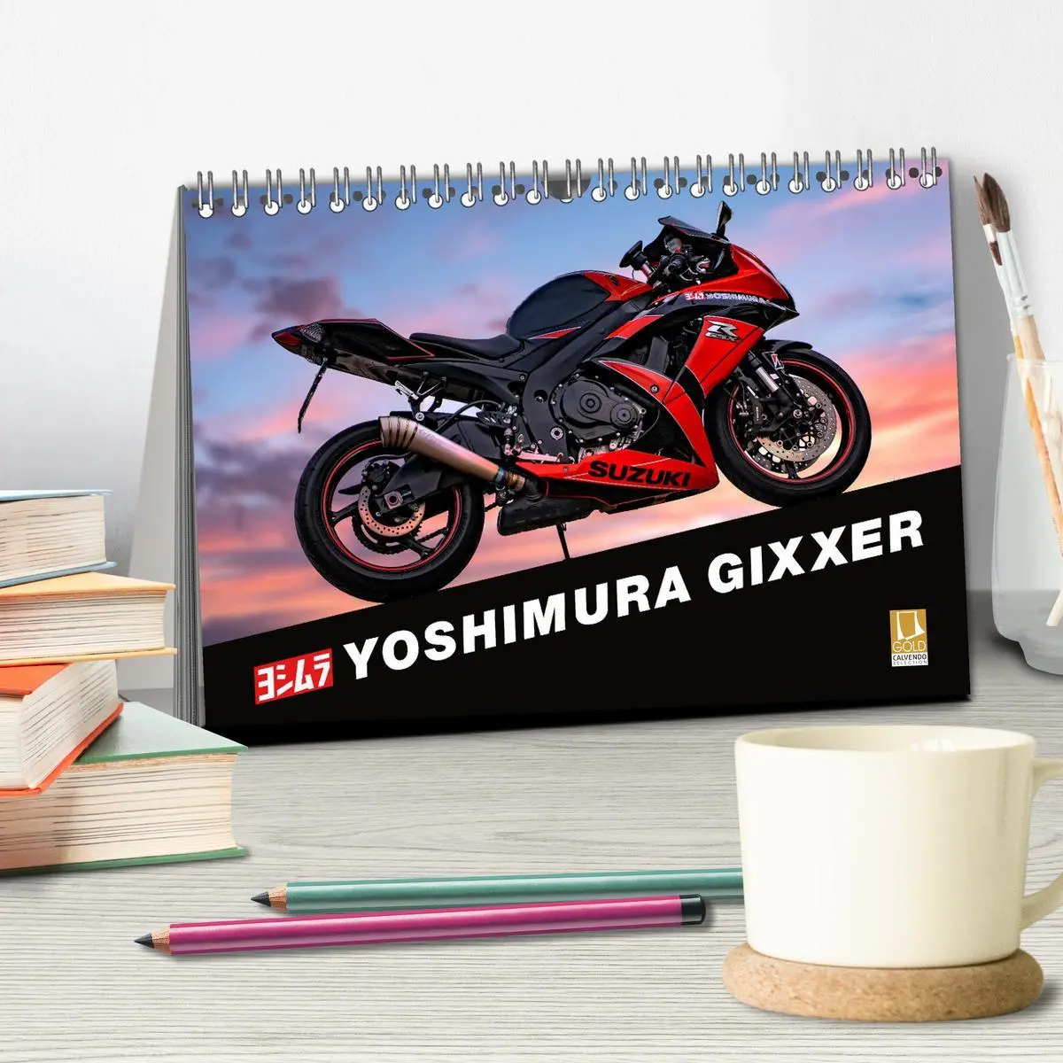 Bild: 9783457673546 | Yoshimura Gixxer Limited Edition (Tischkalender 2026 DIN A5 quer),...