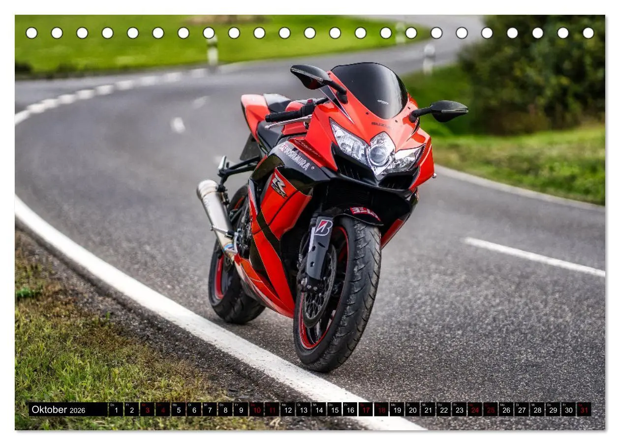 Bild: 9783457673546 | Yoshimura Gixxer Limited Edition (Tischkalender 2026 DIN A5 quer),...