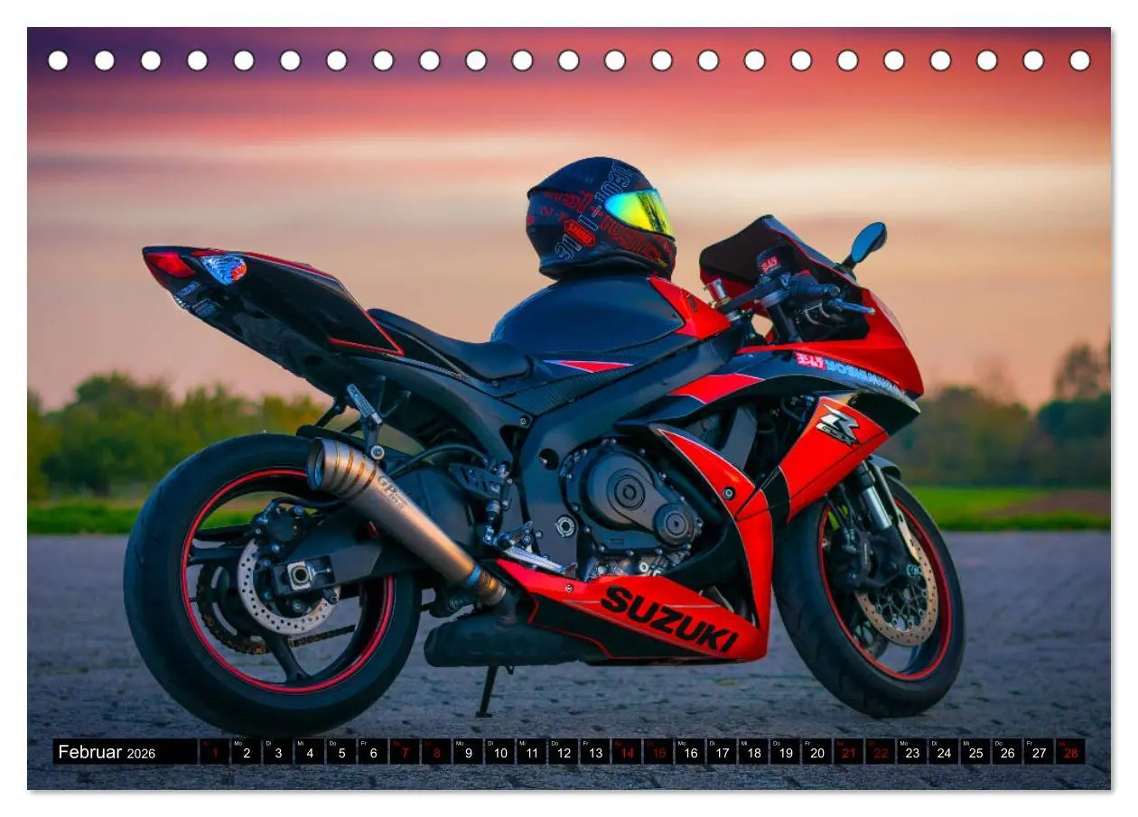 Bild: 9783457673546 | Yoshimura Gixxer Limited Edition (Tischkalender 2026 DIN A5 quer),...
