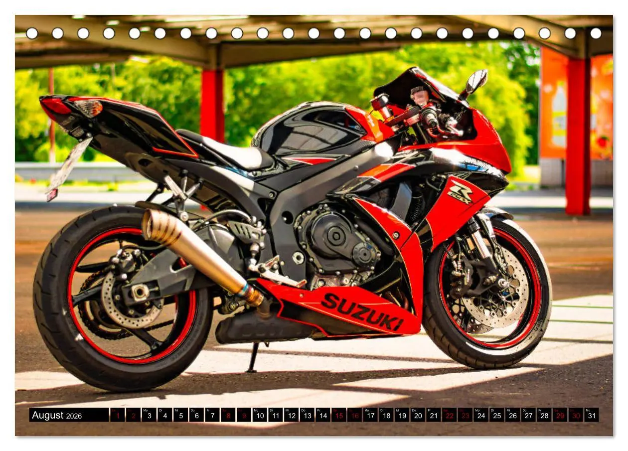 Bild: 9783457673546 | Yoshimura Gixxer Limited Edition (Tischkalender 2026 DIN A5 quer),...