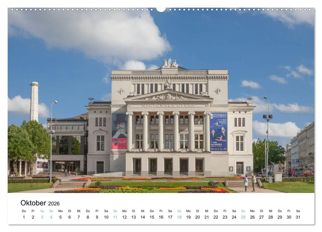 Bild: 9783457743546 | Riga - Metropole des Baltikums (Wandkalender 2026 DIN A2 quer),...