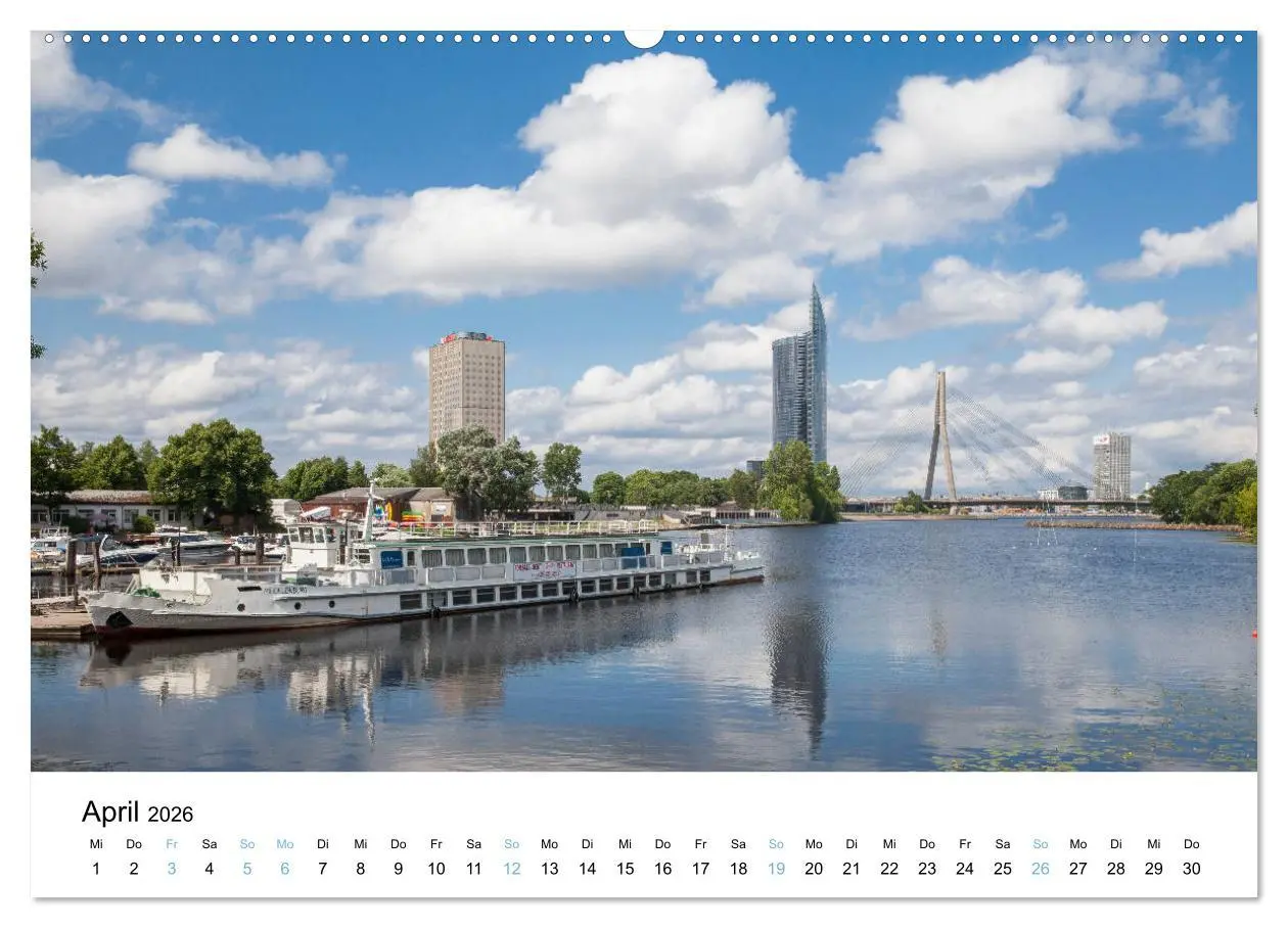 Bild: 9783457743546 | Riga - Metropole des Baltikums (Wandkalender 2026 DIN A2 quer),...