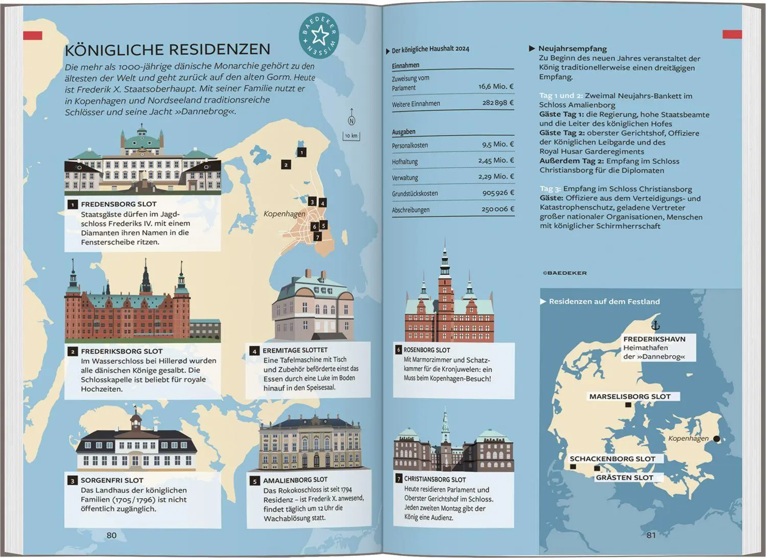 Bild: 9783575003546 | Baedeker Reiseführer Kopenhagen | mit praktischer Karte EASY ZIP