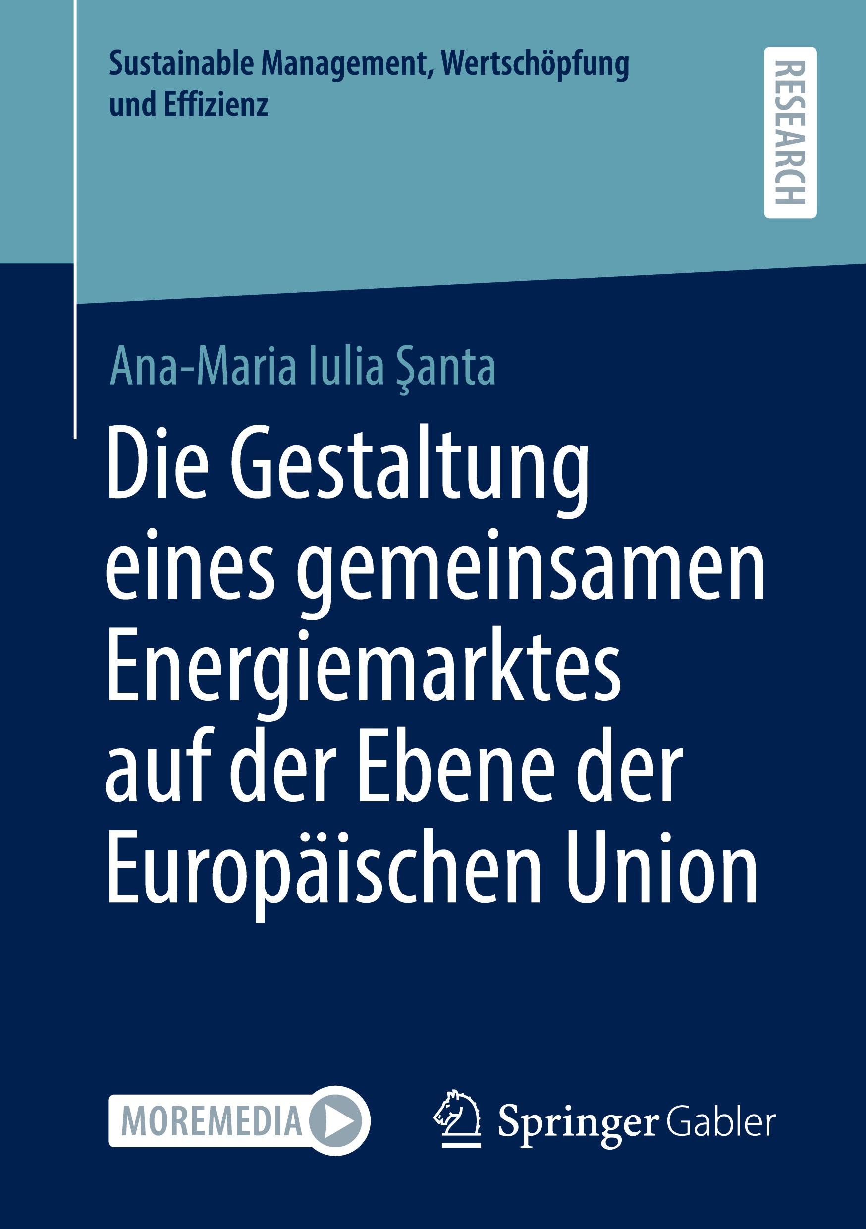 Cover: 9783658333546 | Die Gestaltung eines gemeinsamen Energiemarktes auf der Ebene der...