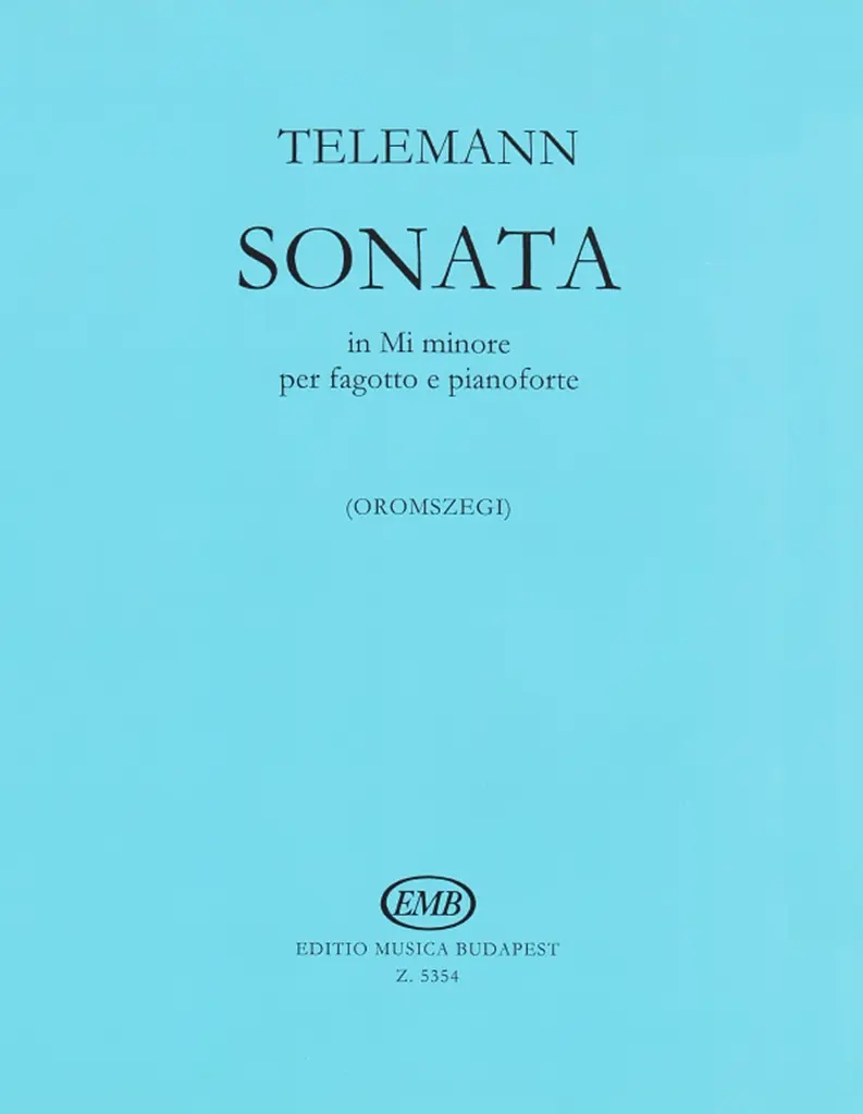 Sonate e-moll