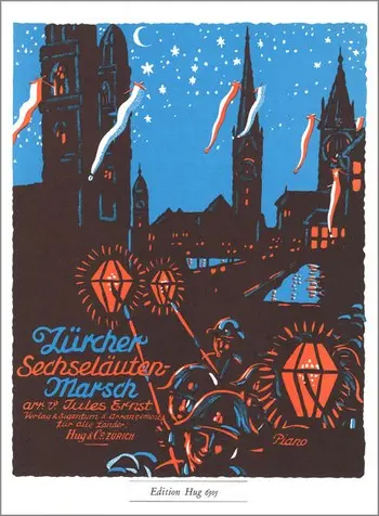 Cover: 9790202813546 | Zürcher Sechseläuten-Marsch: für Klavier | Songbuch (Klavier) | Buch